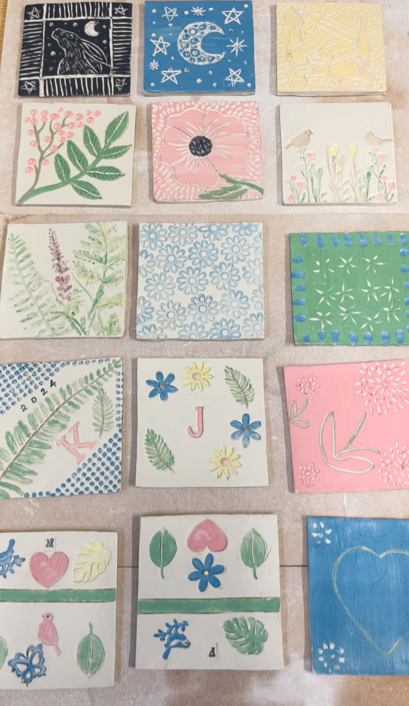 Porcelain Coaster Workshop