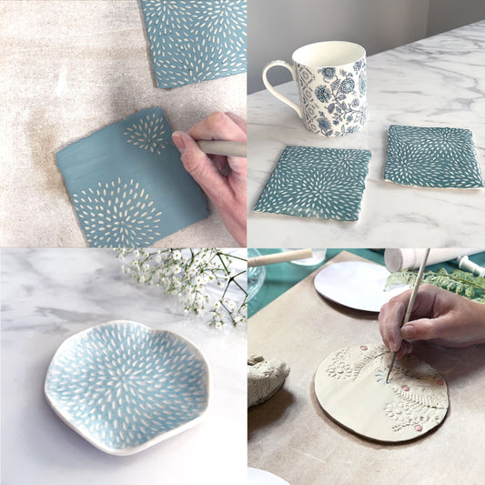 Porcelain Coaster and Trinket Dish Workshop